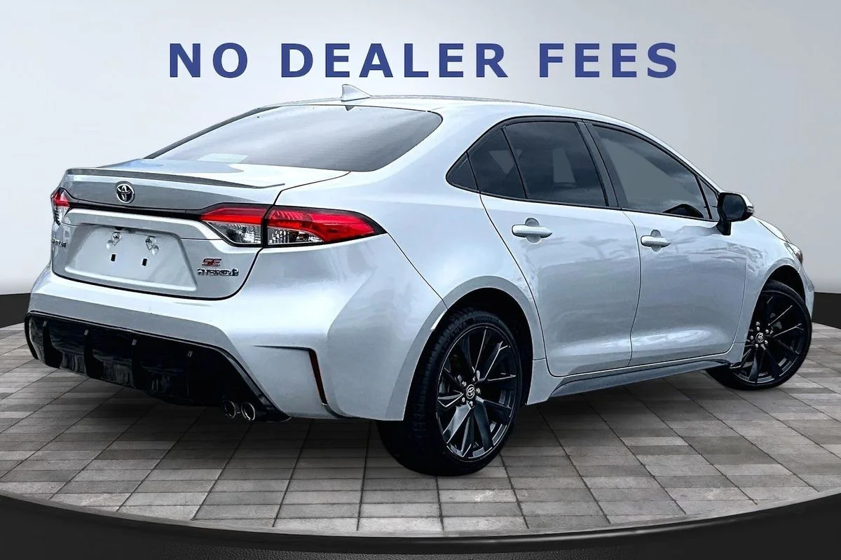 Used 2024 Silver Toyota Hybrid SE image 6