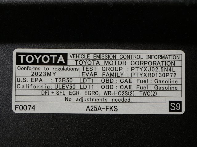 Certified Used 2023 Magnetic Gray Metallic Toyota LE image 30