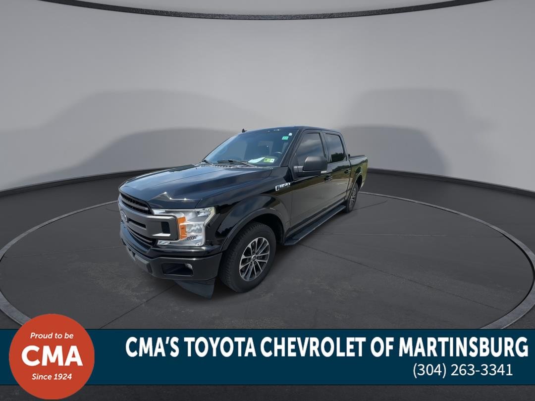 Used 2018 Shadow Black Ford XLT image 4