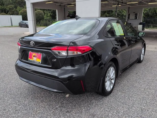 Used 2021 Black Toyota LE image 4