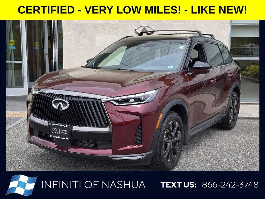 Certified Used 2026 Red INFINITI Autograph image 1