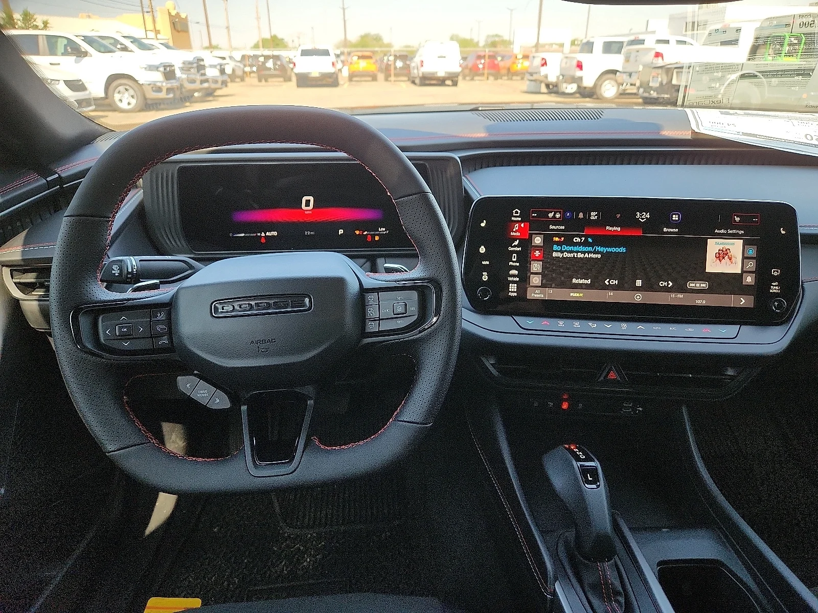 New 2026 PXJ Diamond Bla Dodge R/T 4-DOOR AWD image 11