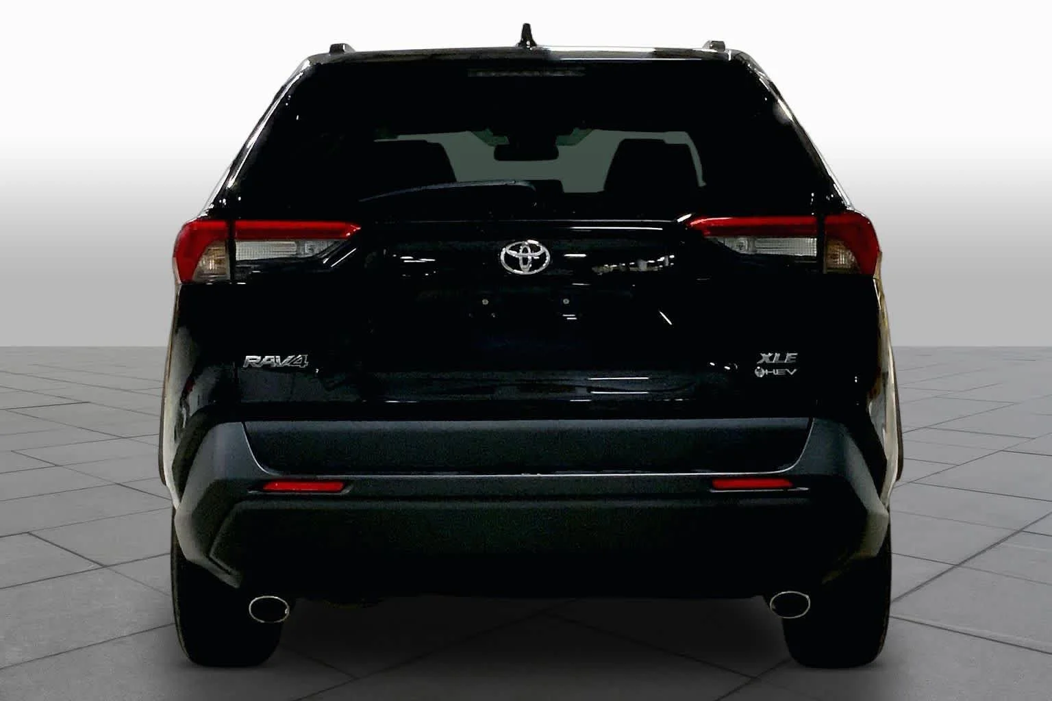 Used 2025 Midnight Black Metallic Toyota Hybrid XLE image 5
