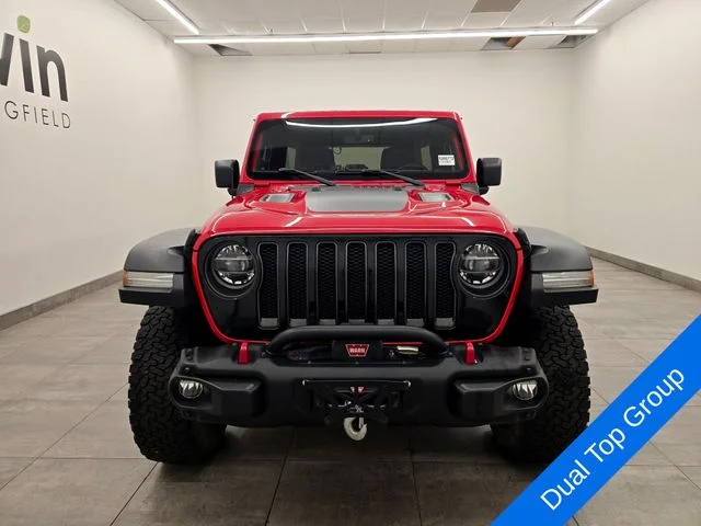 Used 2020 Firecracker Red Clearcoat Jeep Unlimited Rubicon image 9