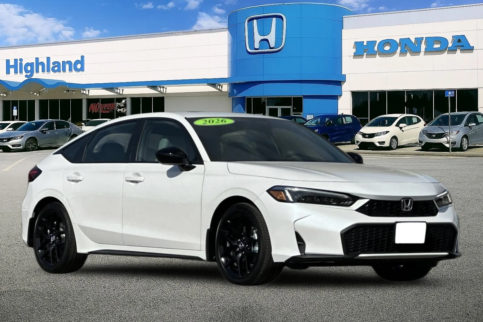 New 2026 White Honda Sport image 7