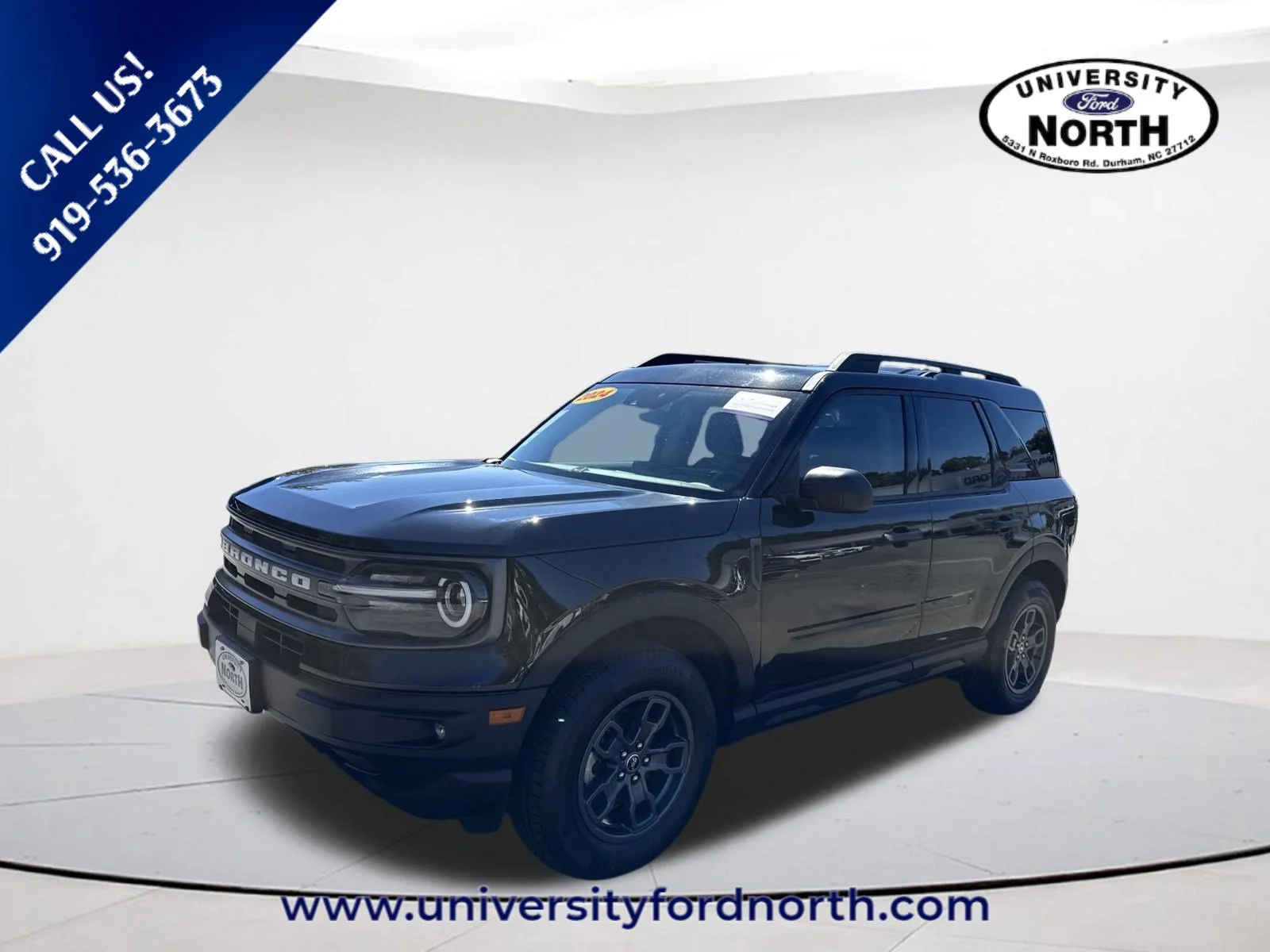 Used 2024 Shadow Black Ford Big Bend image 3