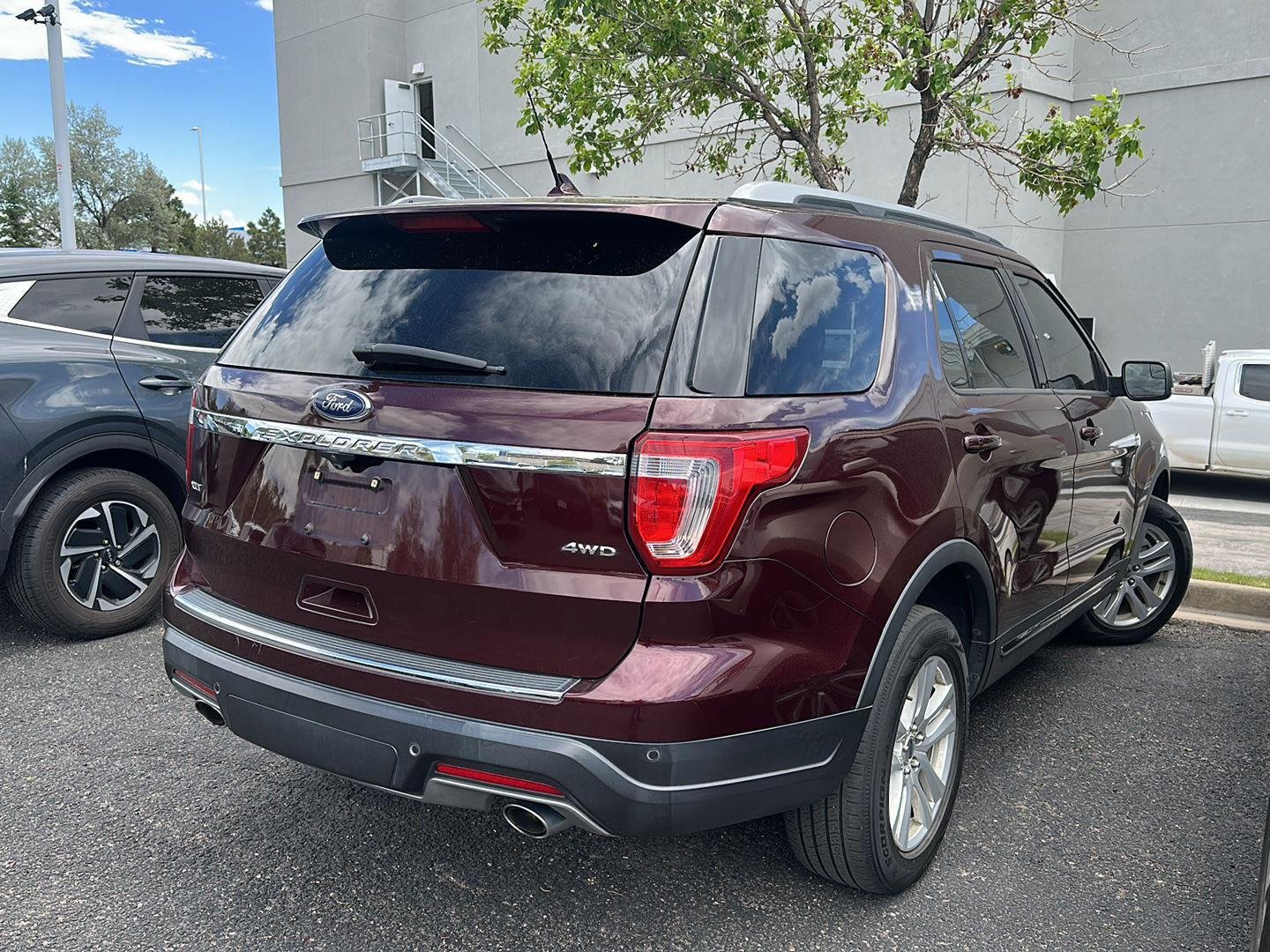 Used 2018 Burgundy Velvet Metallic Tinted Clearcoat Ford XLT image 7