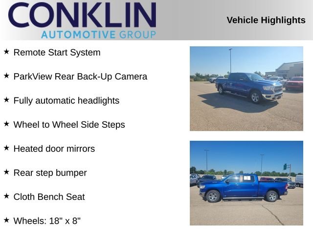 Used 2019 Blue Ram Big Horn/Lone Star image 2