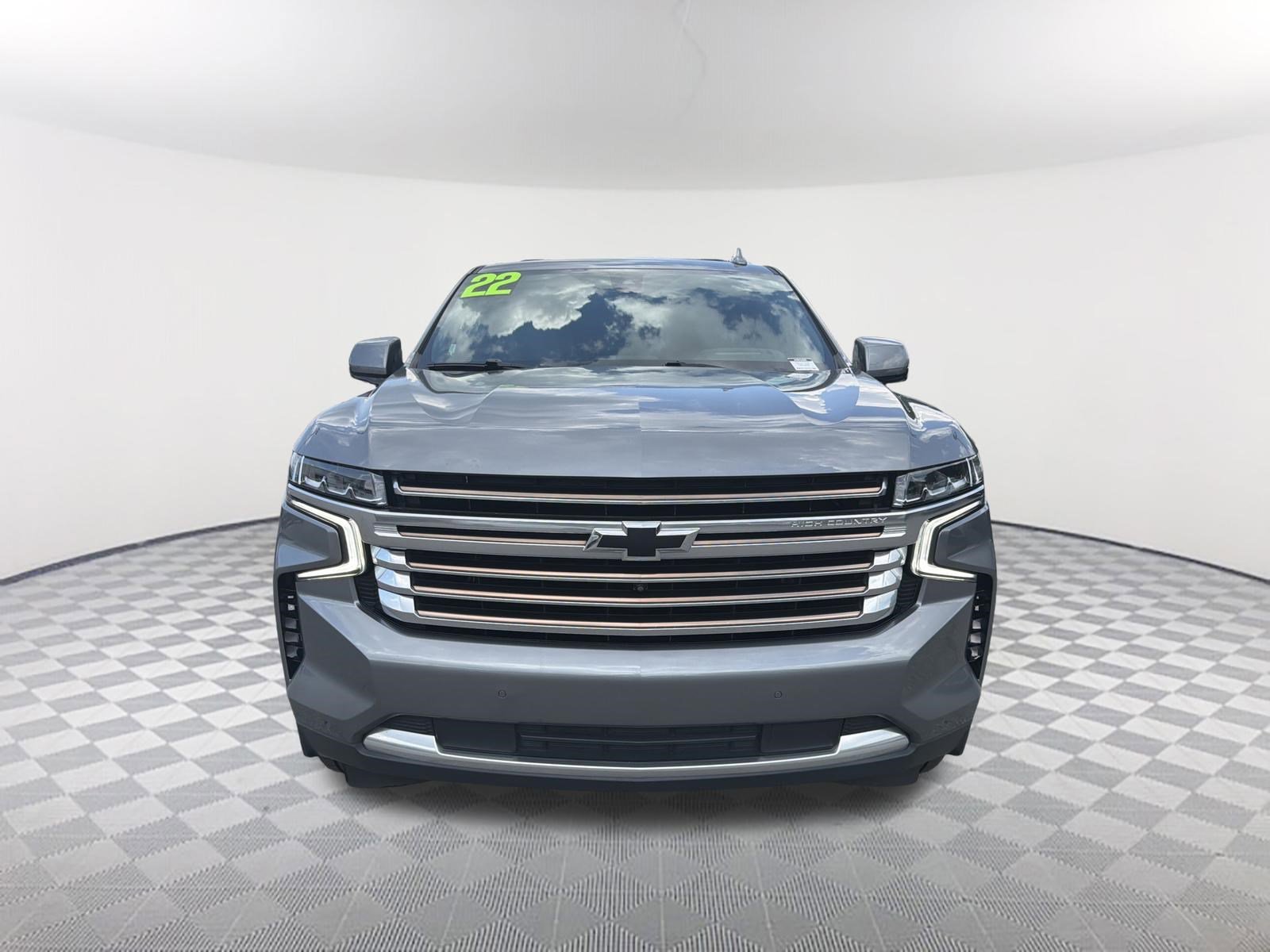 Used 2022 Satin Steel Metallic Chevrolet High Country image 2