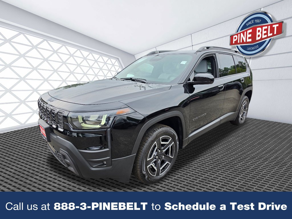 New 2026 Diamond Black Crystal Pearlcoat Jeep Limited image 1