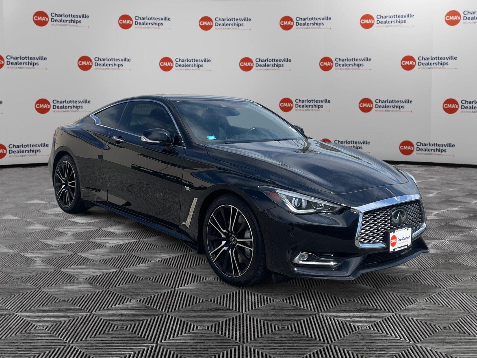 Used 2018 Black Obsidian INFINITI SPORT image 7