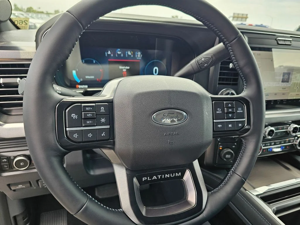 New 2026 Glacier Gray Metallic Tri-Coat Ford F-350® Platinum® image 25