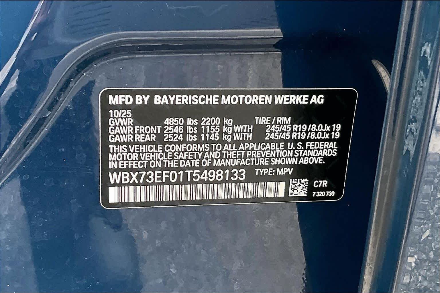 New 2026 Night Dusk Blue Metallic BMW xDrive28i image 19