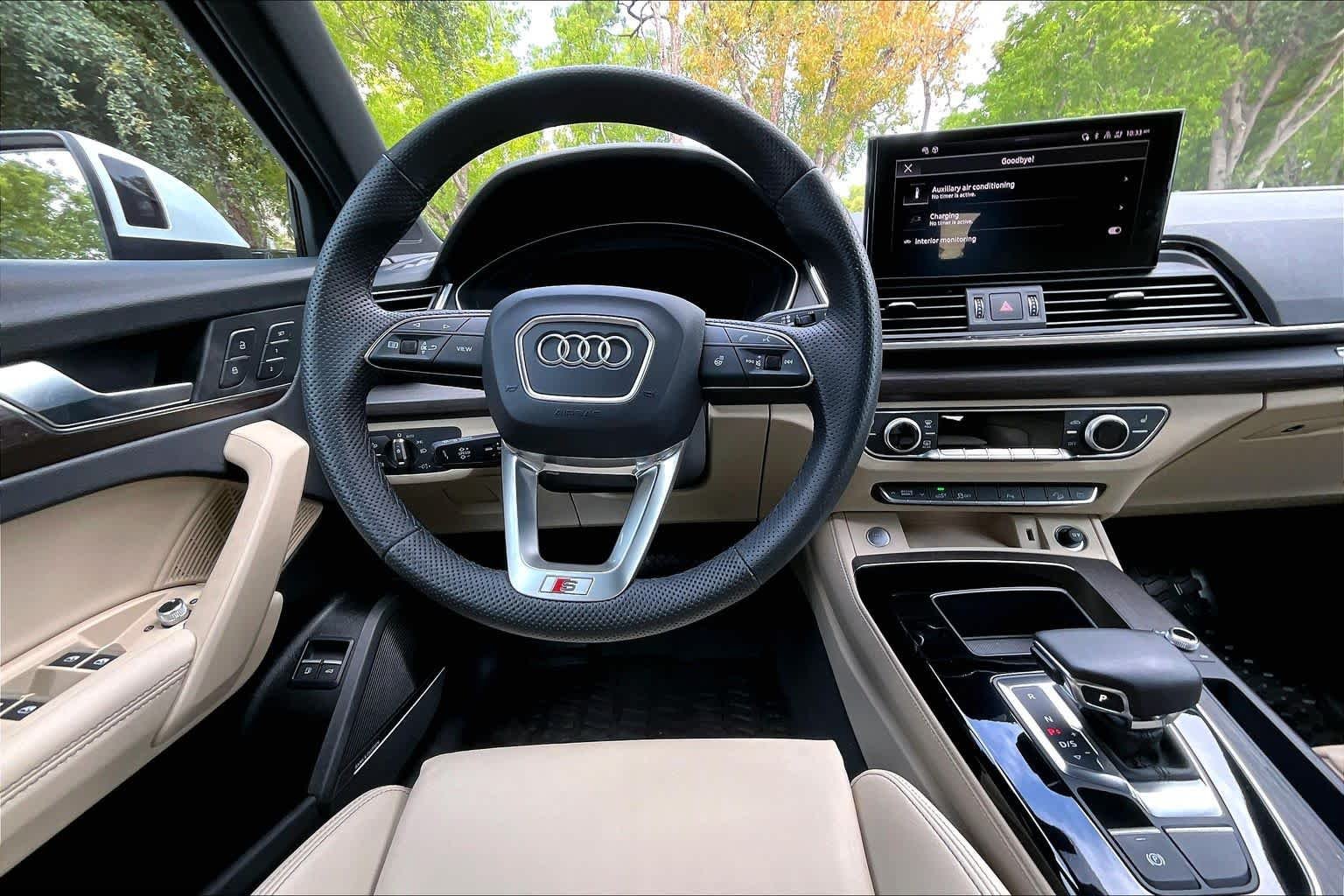 Used 2025 Glacier White Metallic Audi S line Premium Plus image 6