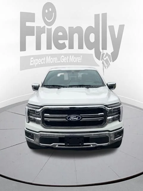 New 2026 Star White Metallic Tri-Coat Ford Lariat® image 3