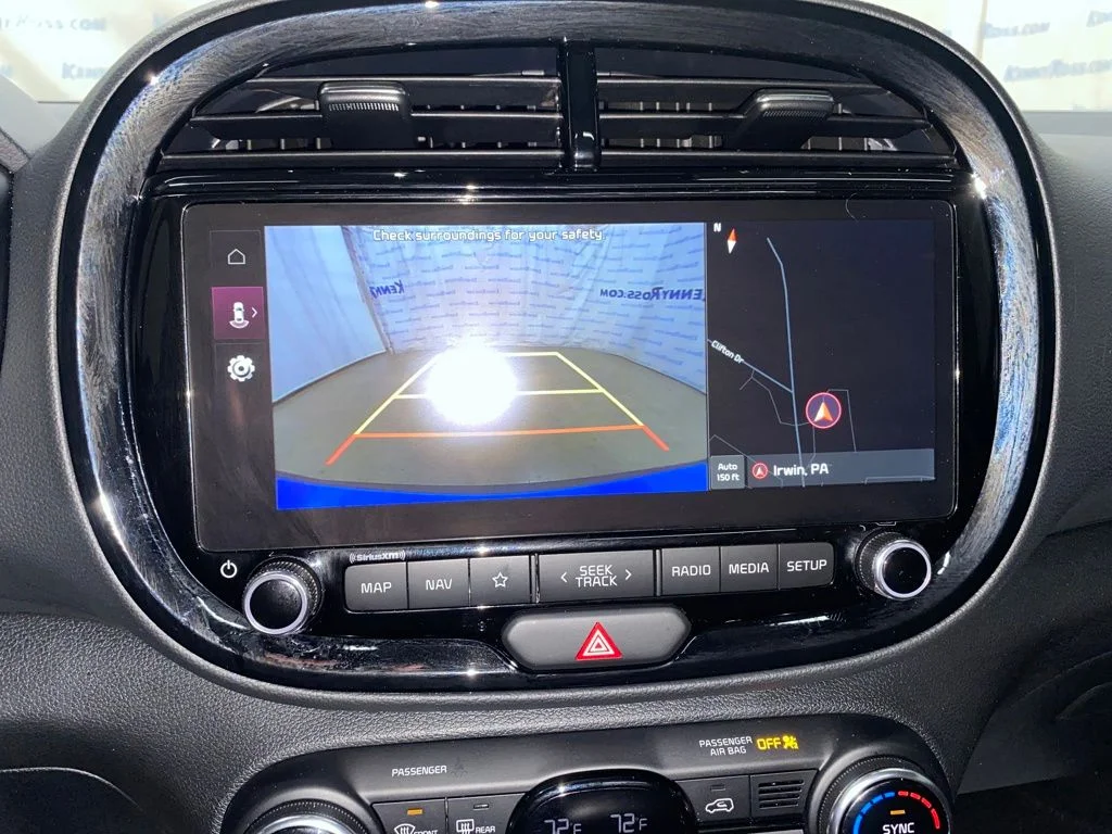 Used 2025 Surf Blue Kia EX image 23