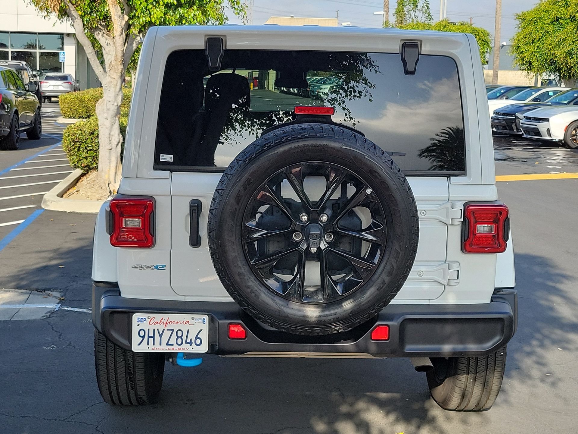 Certified Used 2024 White Jeep Sahara 4xe image 3