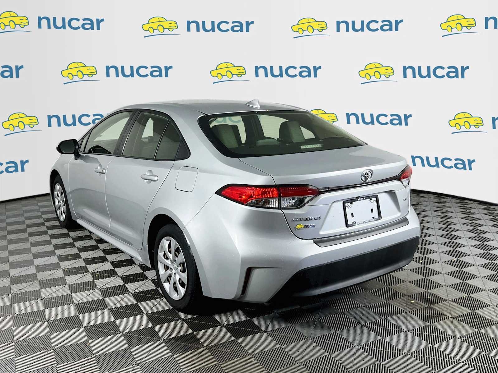 Used 2024 Classic Silver Metallic Toyota LE image 5
