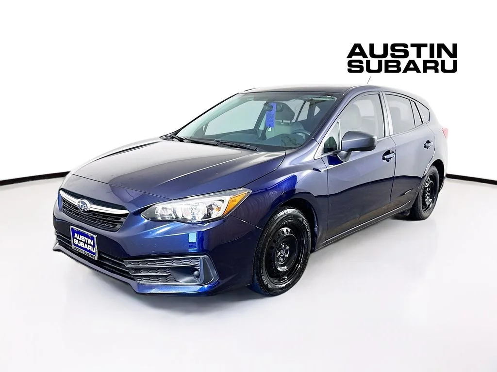 Used 2020 Blue Subaru Base image 3