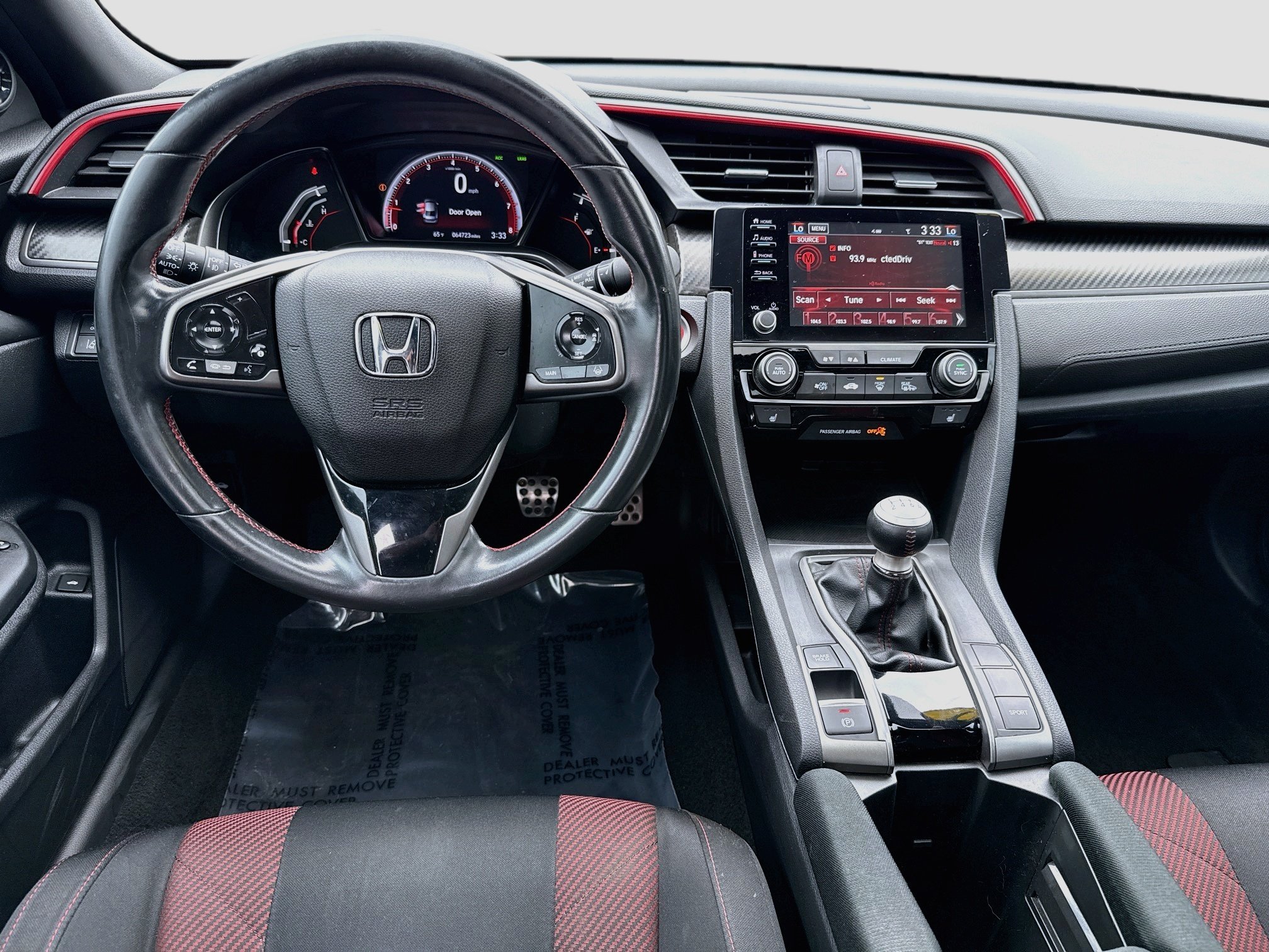 Used 2020 Lunar Silver Metallic Honda Si image 22