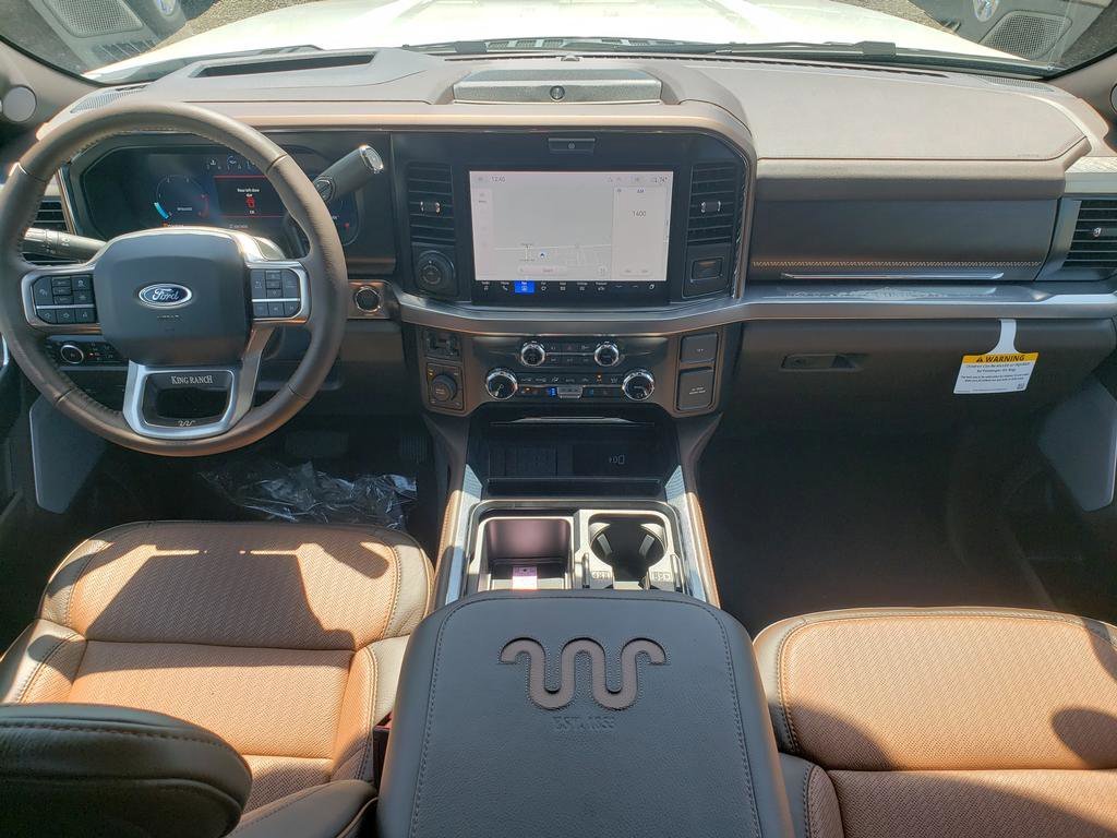 New 2026 Star White Metallic Tri-Coat Ford F-350® King Ranch® image 10