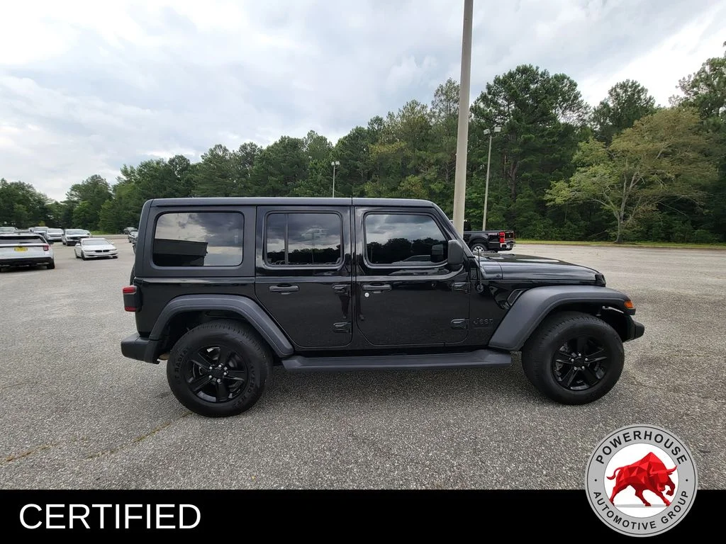 Used 2020 Black Jeep Unlimited Sport Altitude image 6