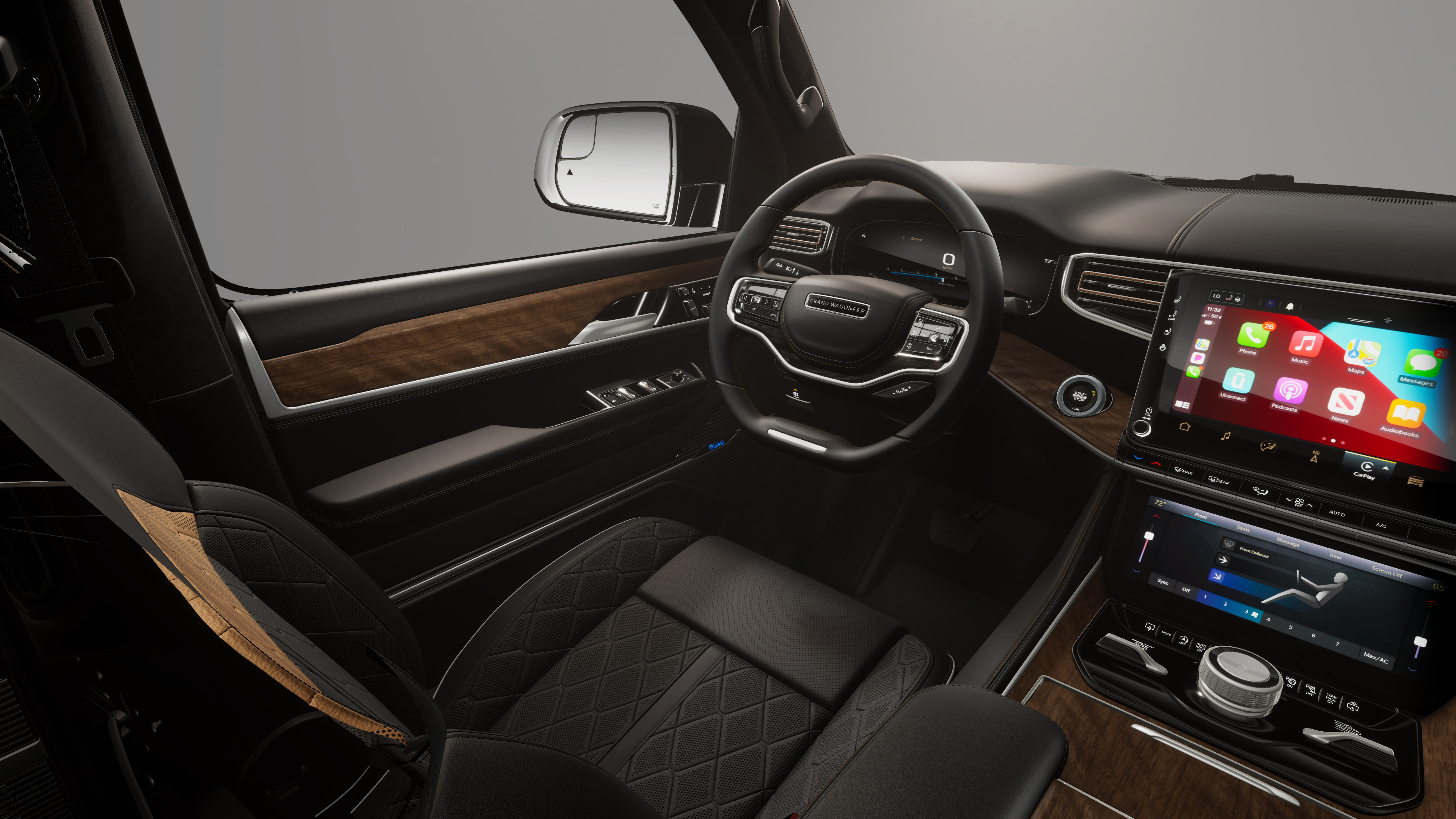 New 2026 Silver-Zynith Exterior Paint Jeep Grand Wagoneer image 20
