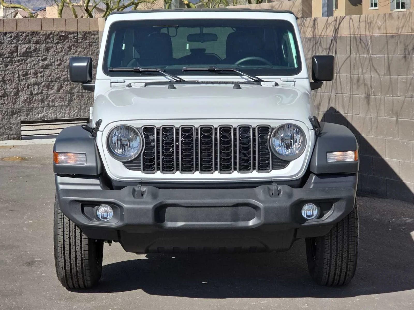 New 2026 Bright White Clearcoat Jeep Sport image 3