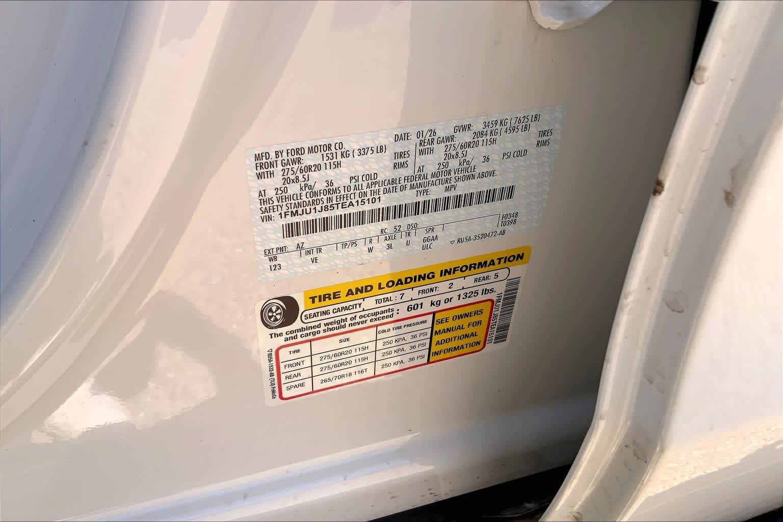 New 2026 Star White Metallic Tri-Coat Ford Active image 21