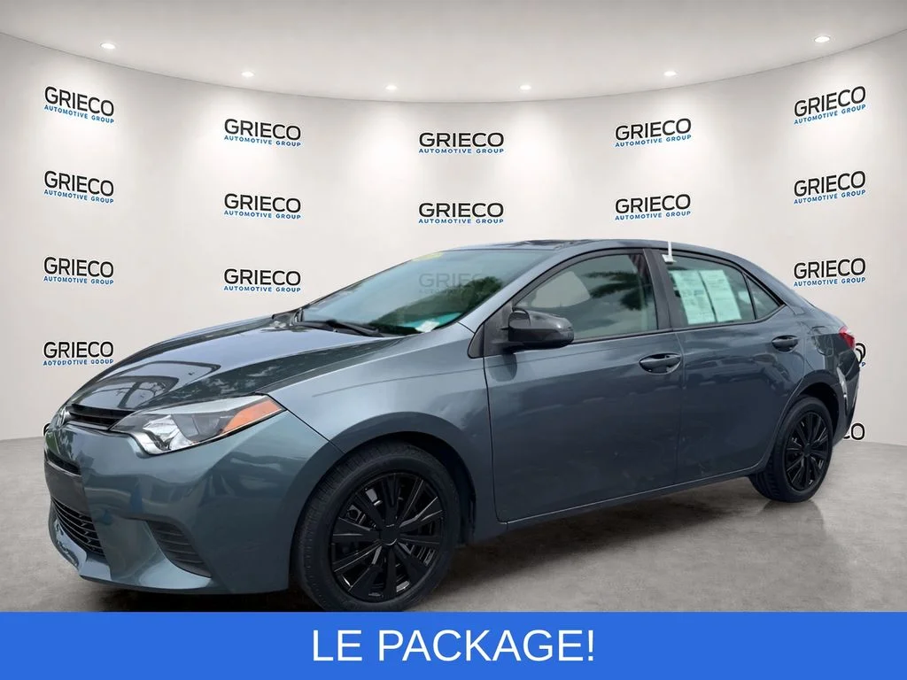 Used 2015 Gray Toyota LE image 3
