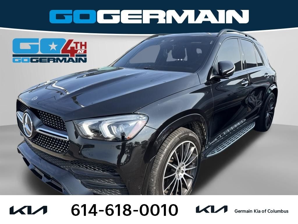 Used 2022 Black Mercedes-Benz GLE 450 image 1