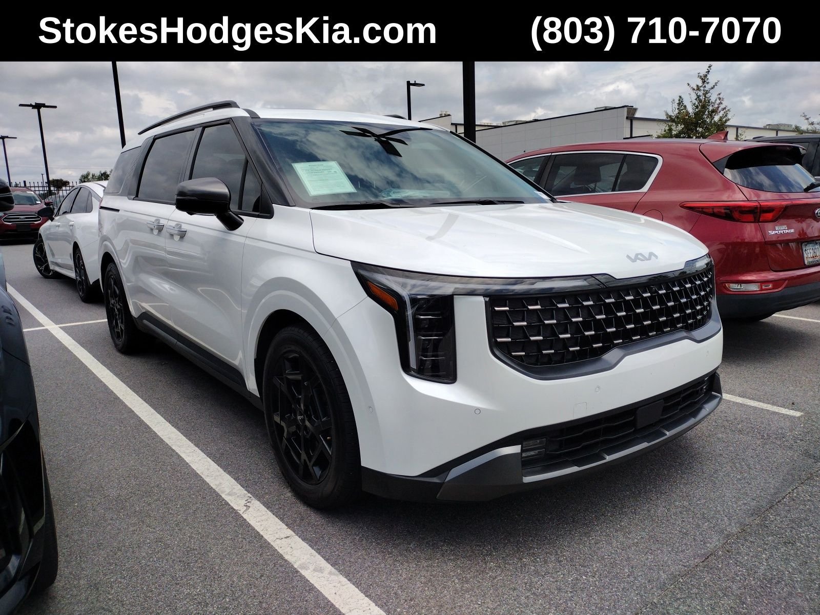 Used 2025 White Kia SX Prestige image 1