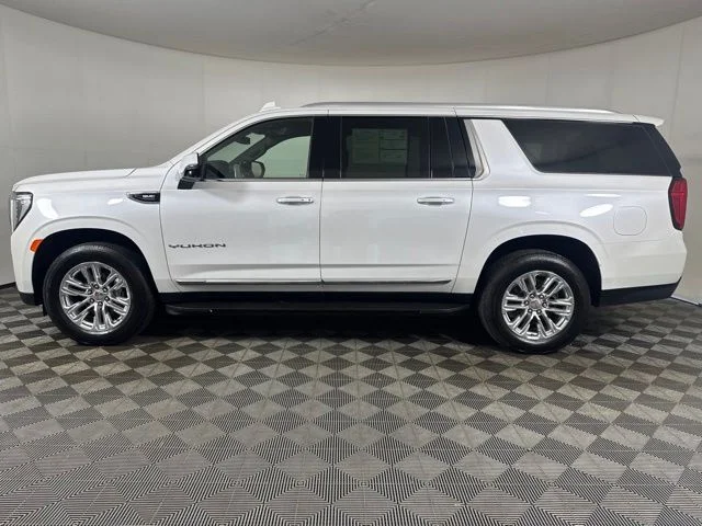 Certified Used 2021 White Frost Tri-Coat GMC SLT image 7