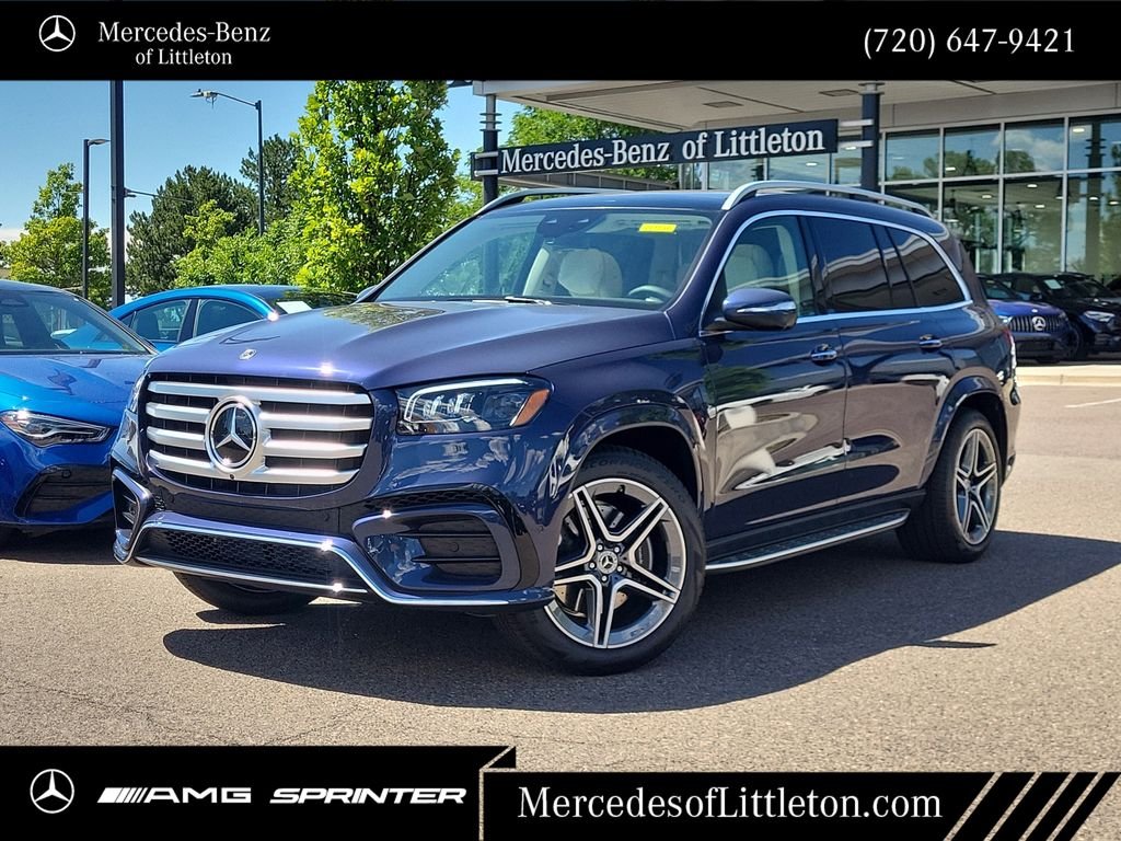 New 2026 Twilight Blue Metallic Mercedes-Benz GLS 450 image 1