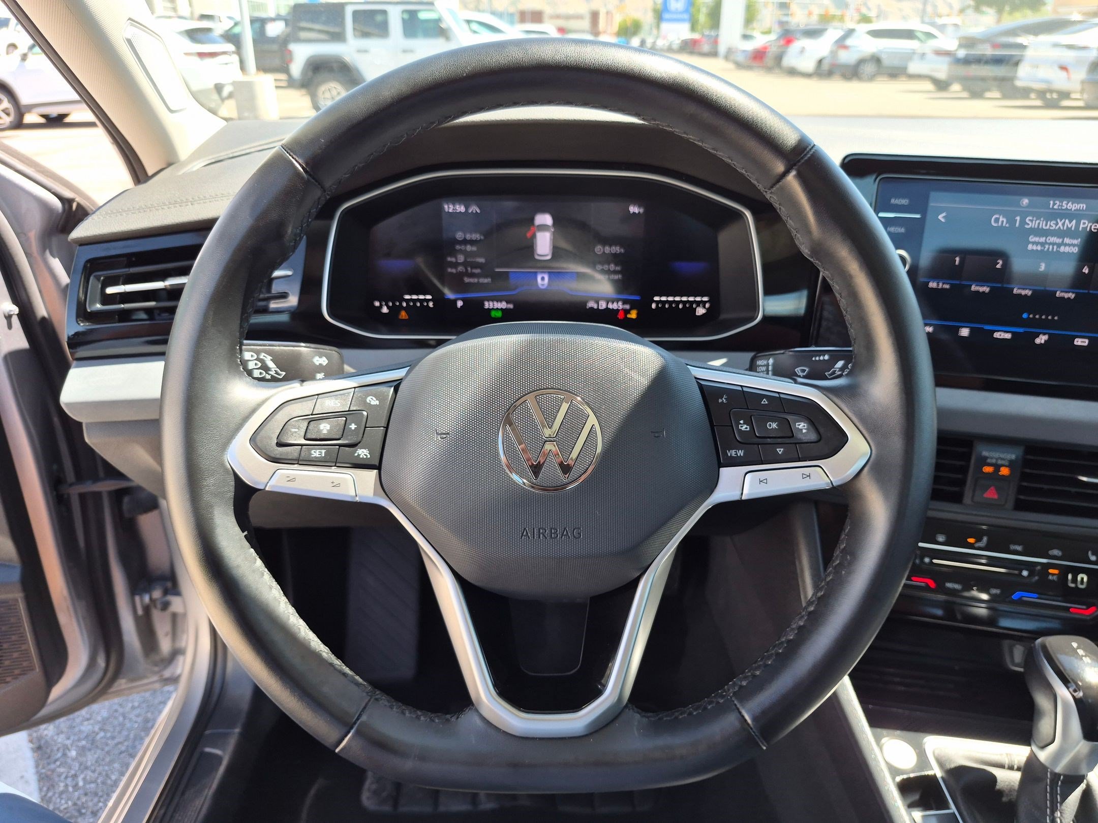 Certified Used 2025 Platinum Gray Metallic Volkswagen SE image 18