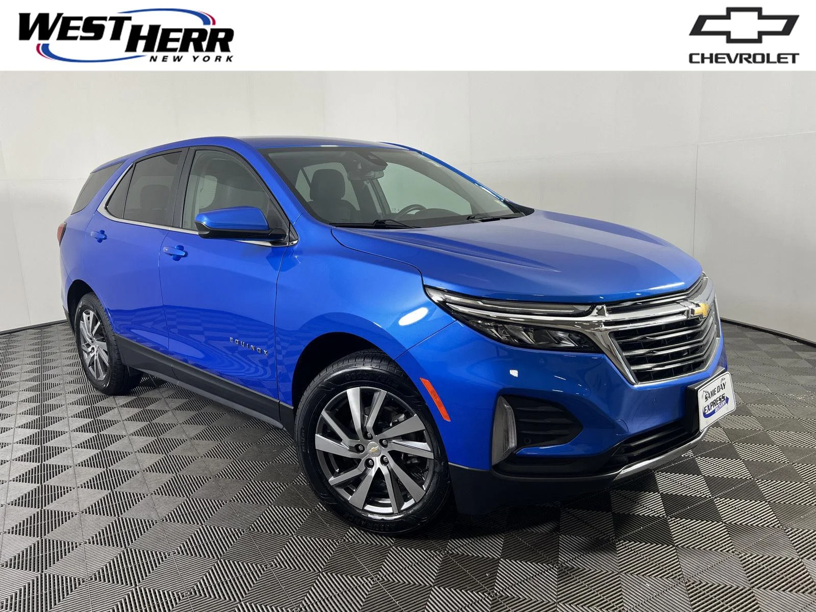 Used 2024 Riptide Blue Metallic Chevrolet LT image 1