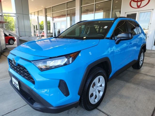 Certified Used 2020 Blue Toyota LE image 6