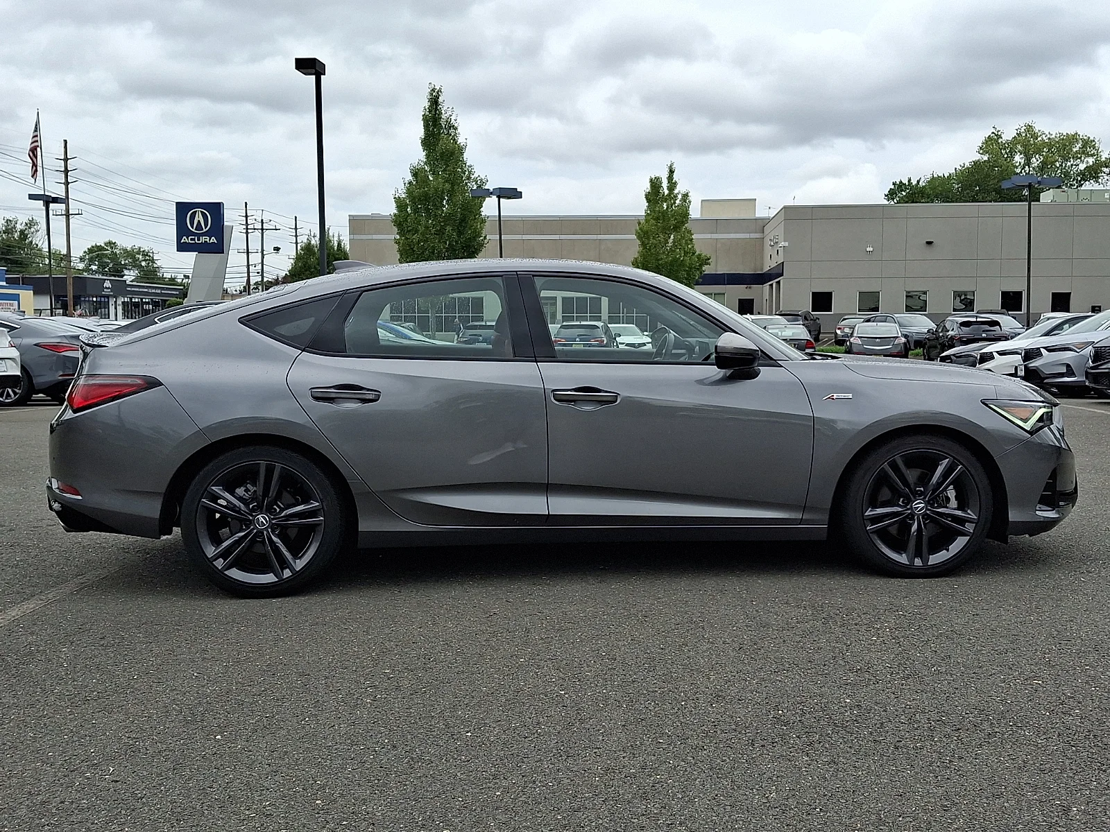 Certified Used 2024 Liquid Carbon Metallic Acura A-SPEC TECH image 7