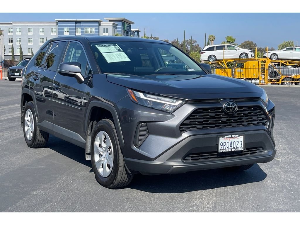 Used 2025 Magnetic Gray Metallic Toyota LE image 8