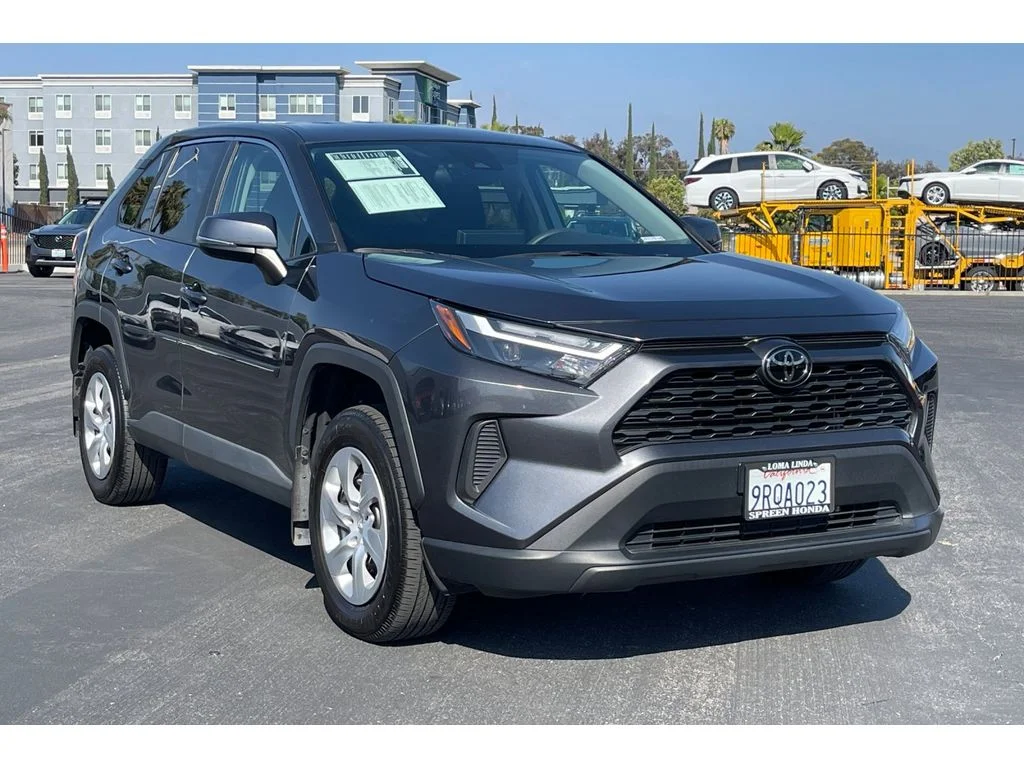Used 2025 Magnetic Gray Metallic Toyota LE image 8
