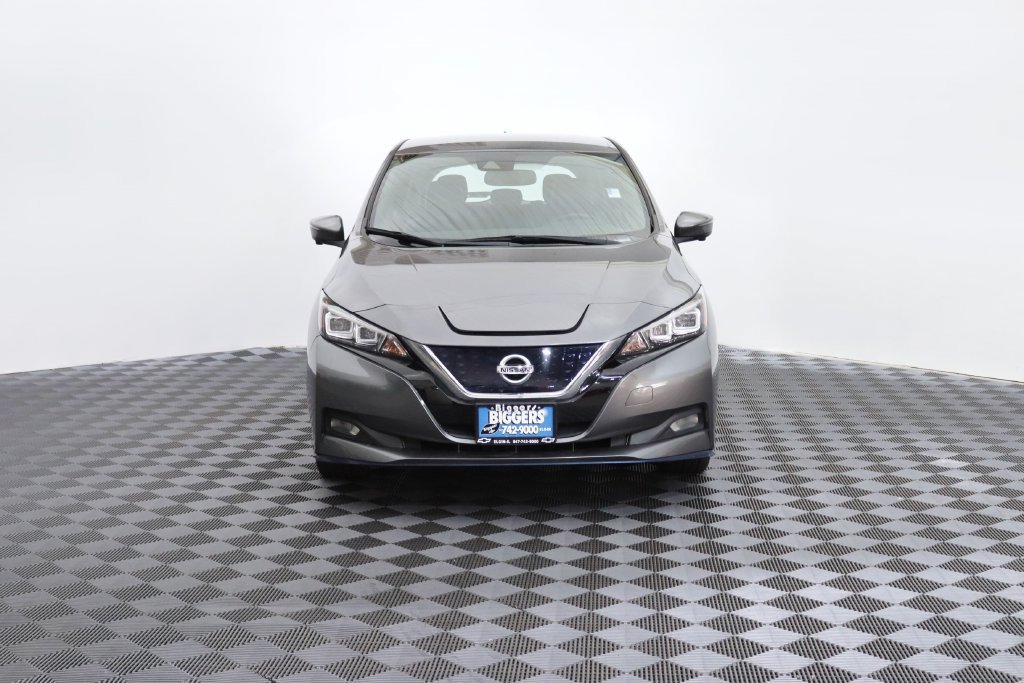 Used 2021 Nissan Leaf SL Plus with VIN 1N4BZ1DV9MC556070 for sale in Elgin, IL