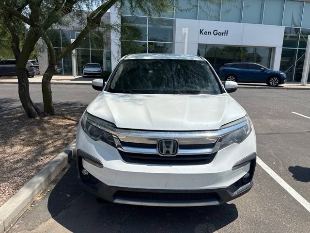 Used 2021 Platinum White Pearl Honda EX image 4
