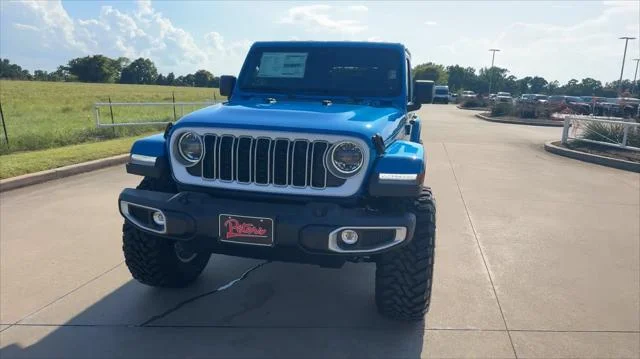 New 2026 Hydro Blue Pearl-Coat Exterior Paint Jeep Sahara image 5