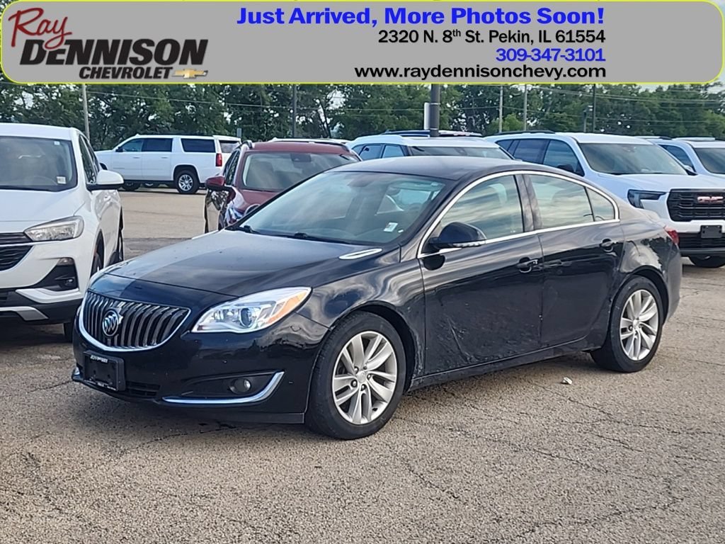 Used 2016 EBONY TWILIGHT METALLIC Buick Premium II image 1