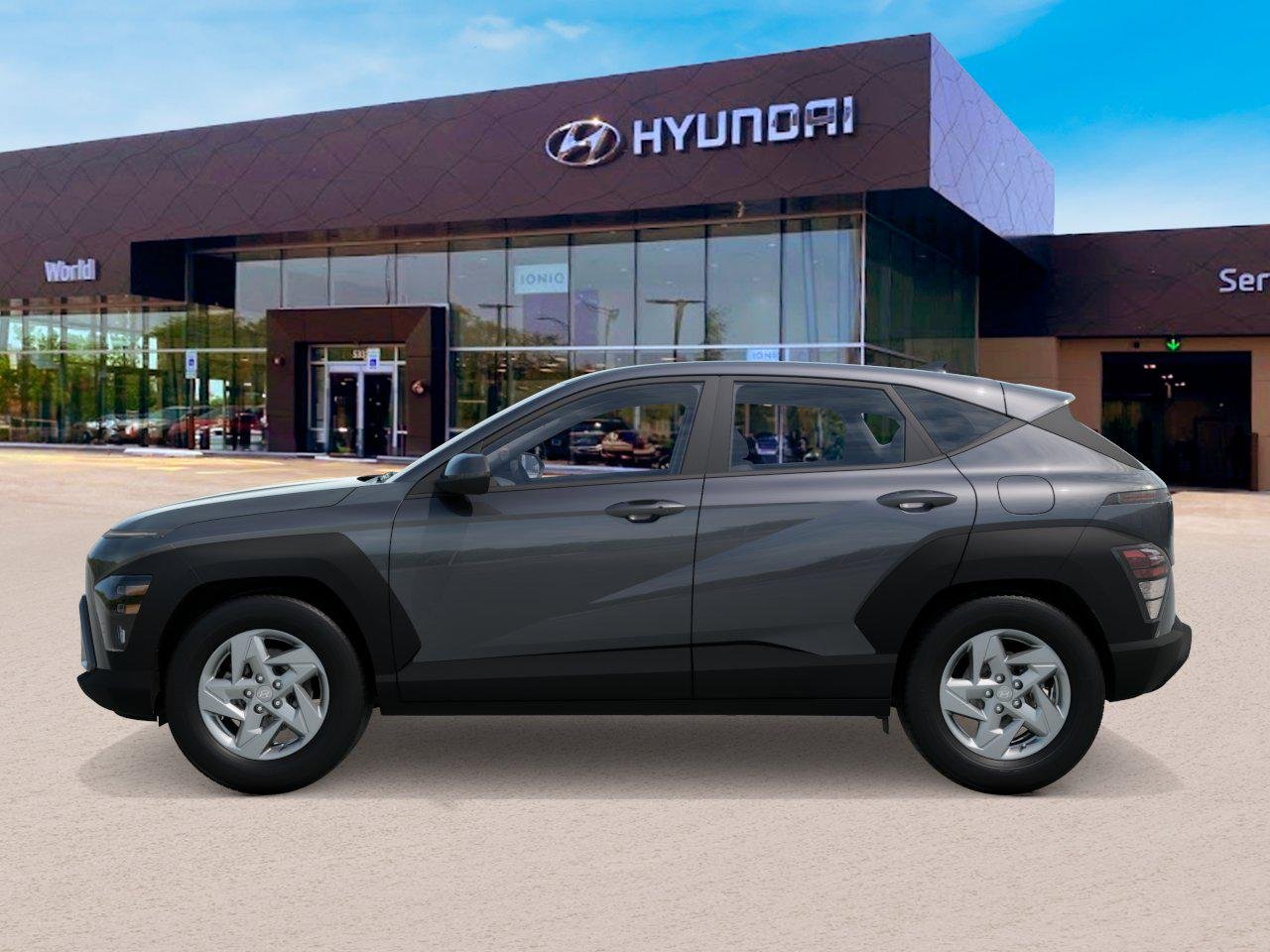 New 2026 Ecotronic Gray Pearl Hyundai SE FWD image 3