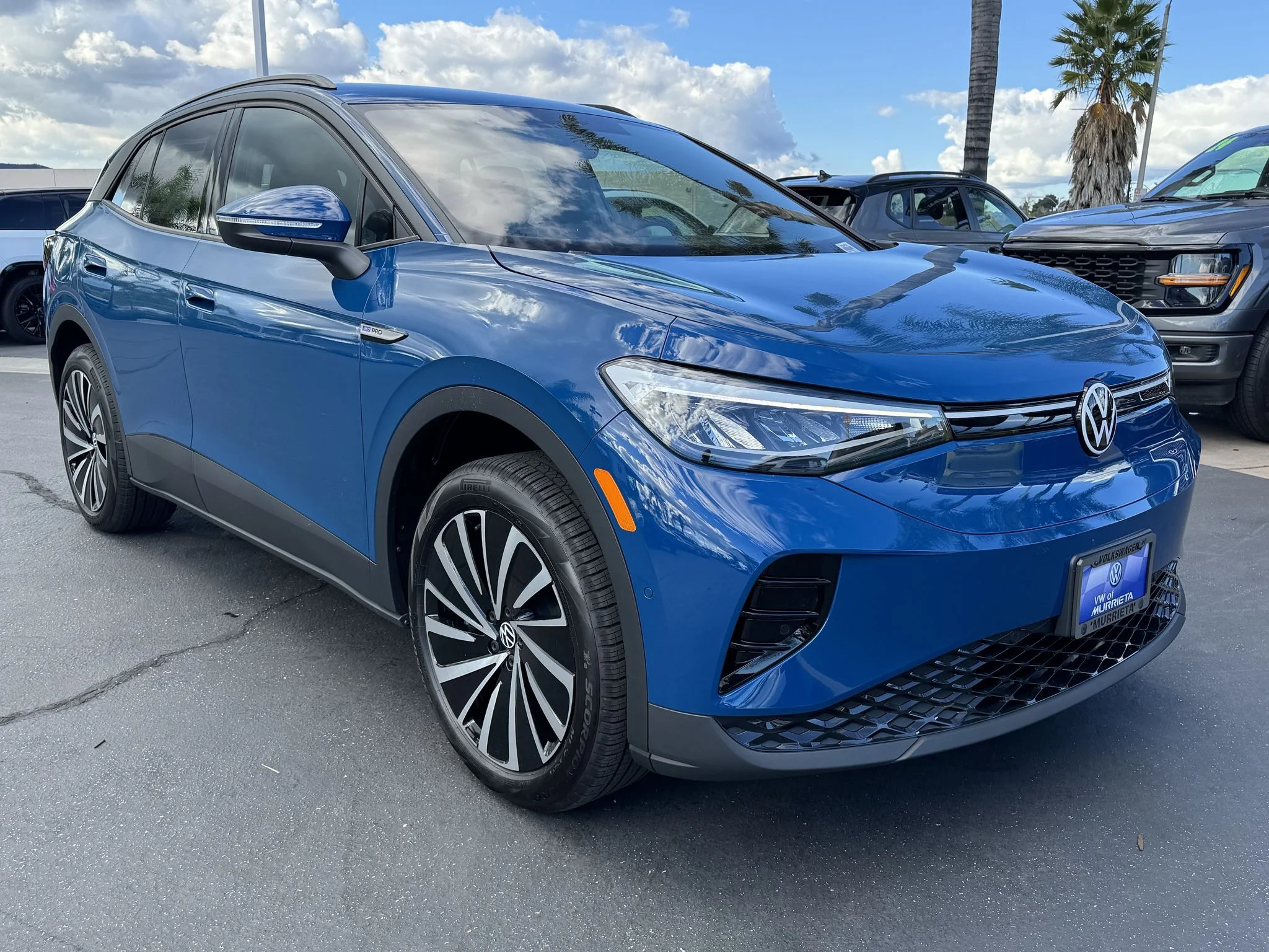 New 2026 Mountain Lake Blue Metallic Volkswagen Pro image 2