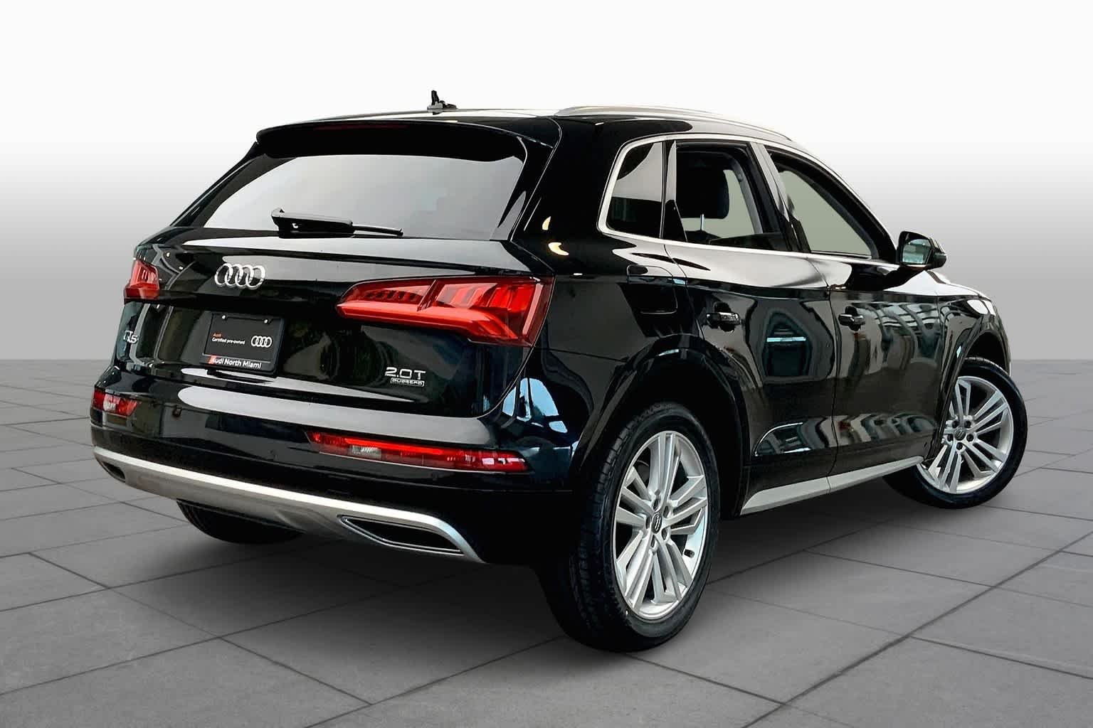 Used 2018 Brilliant Black Audi Tech Premium Plus image 12