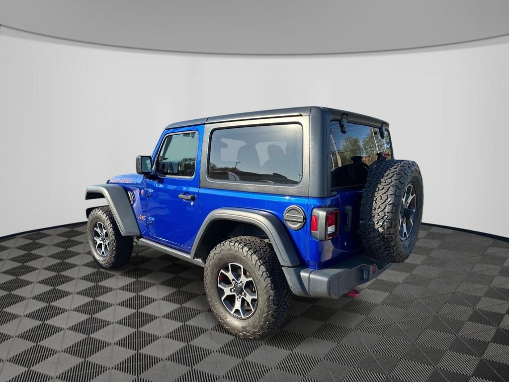 Used 2020 Blue Jeep Rubicon image 5