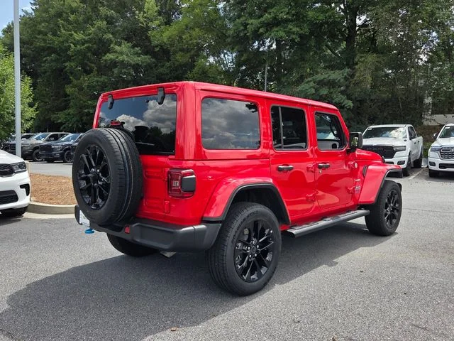 Used 2024 Red Jeep Sahara 4xe image 9