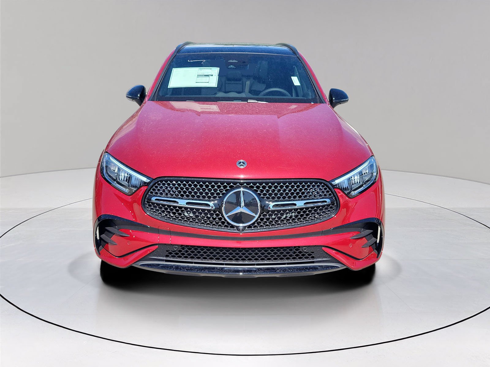 New 2026 MANUFAKTUR Patagonia Red Metallic Mercedes-Benz GLC 300 image 2